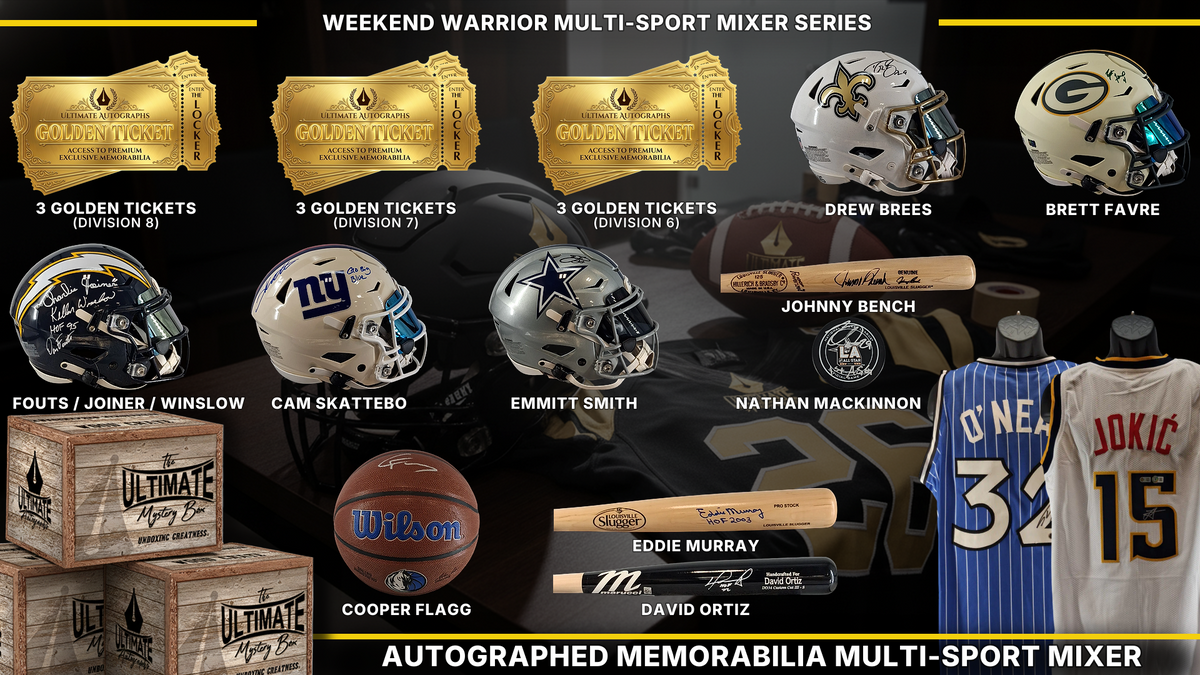 UA headliner graphic — Weekend Warrior Multi-Sport Mixer Live Break Series