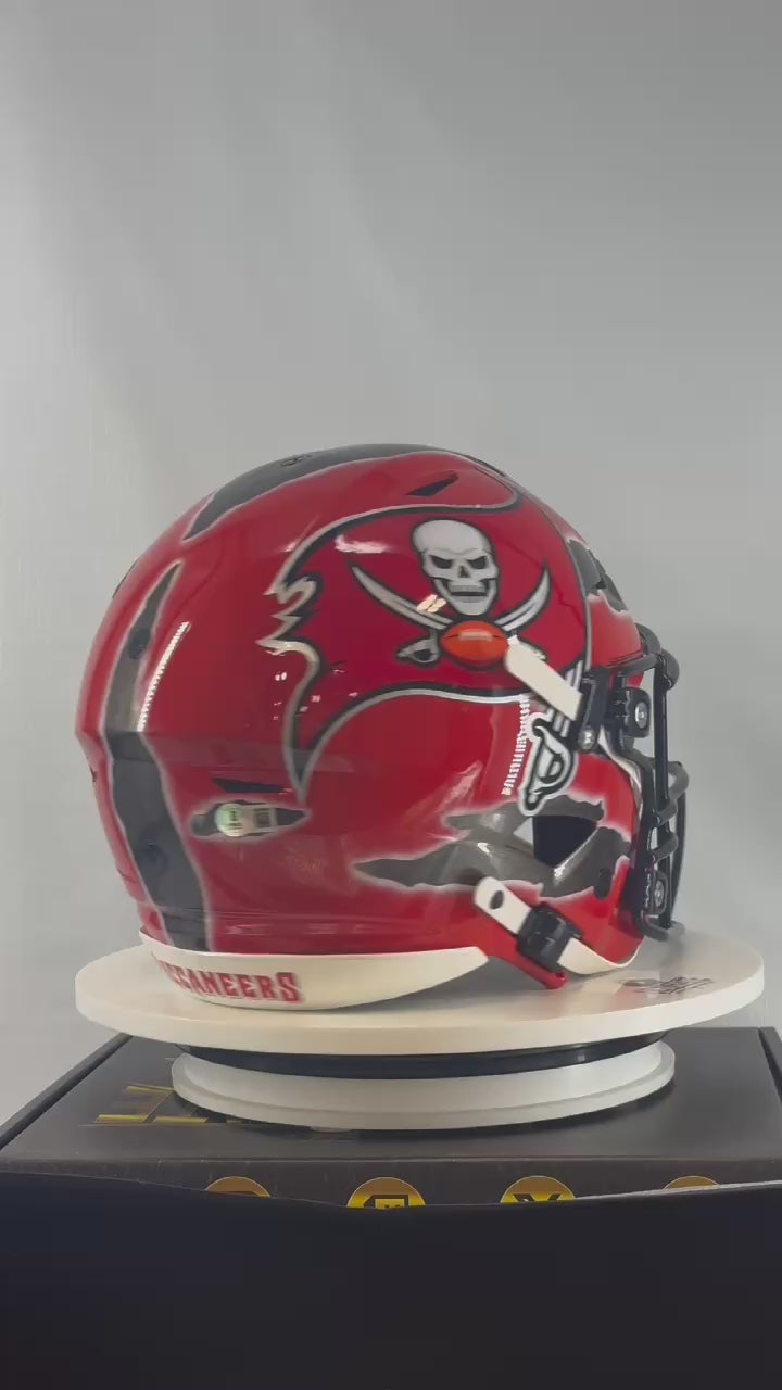 Black and Blue Full Size Helmet Live Break Series