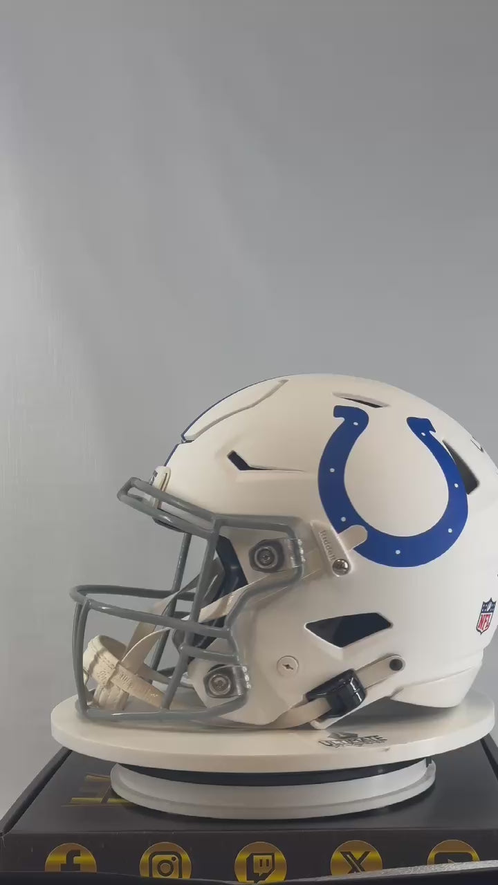 Black and Blue Full Size Helmet Live Break Series