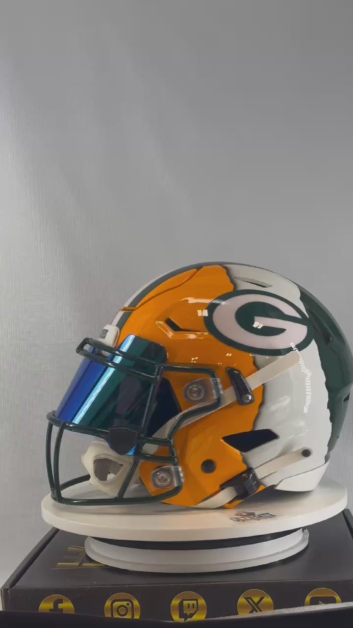 Cash or Stash Full-Size Football Helmet Live Break Series