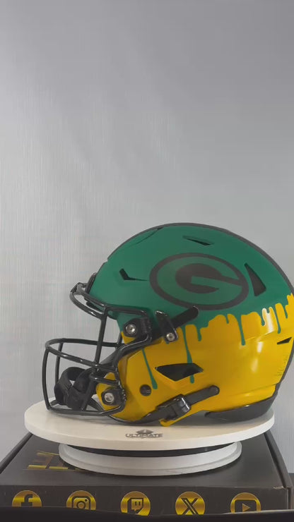 Black & Blue Autographed Authentic Football Helmet Mystery Box Series