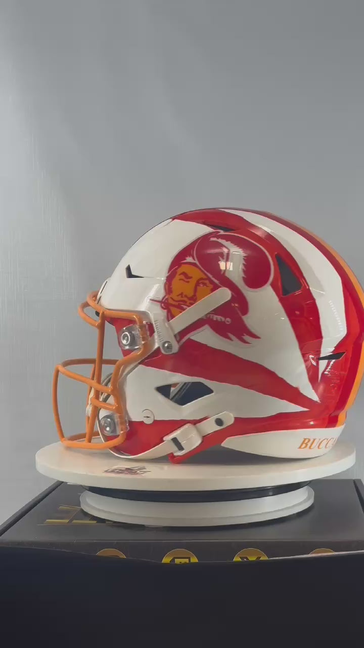 Black and Blue Full Size Helmet Live Break Series