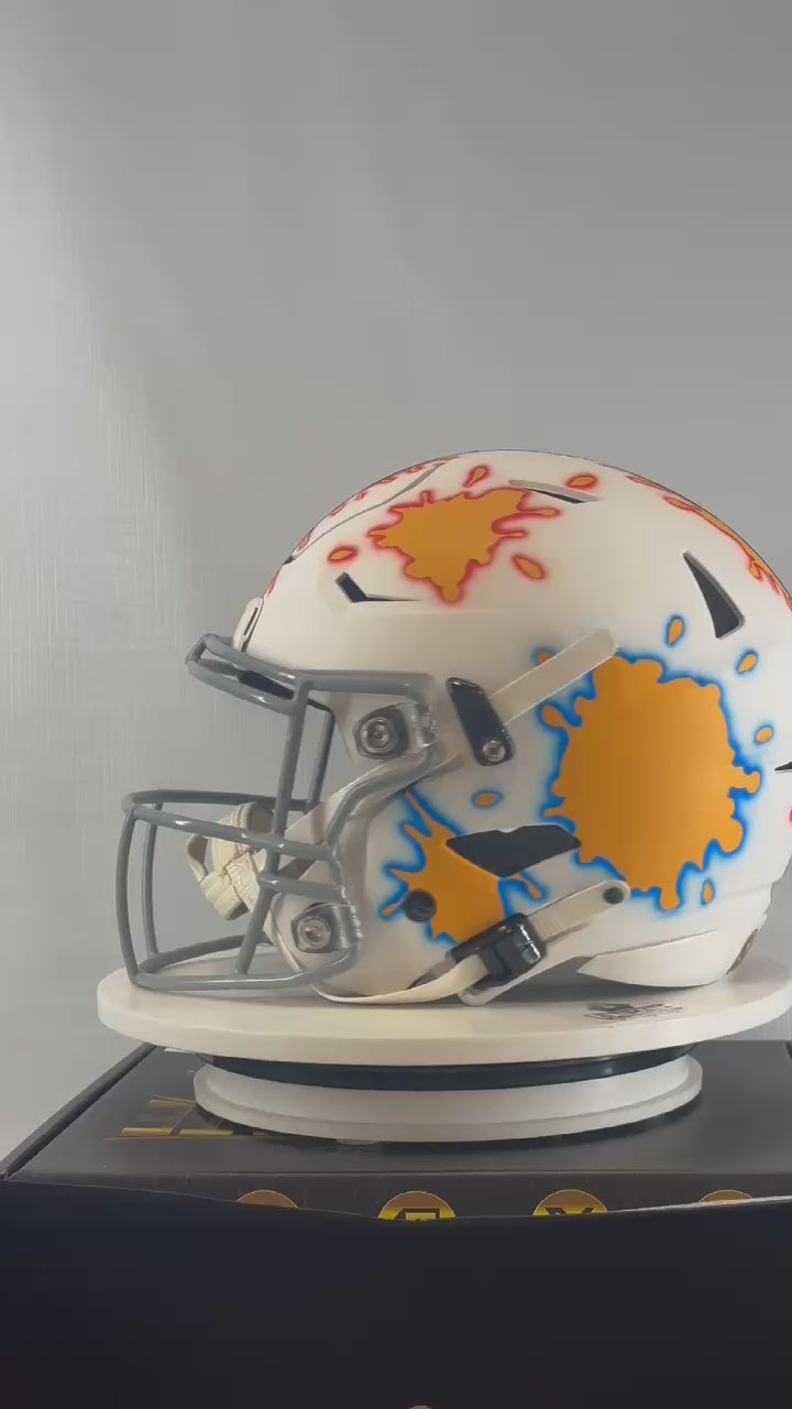 Black and Blue Full Size Helmet Live Break Series