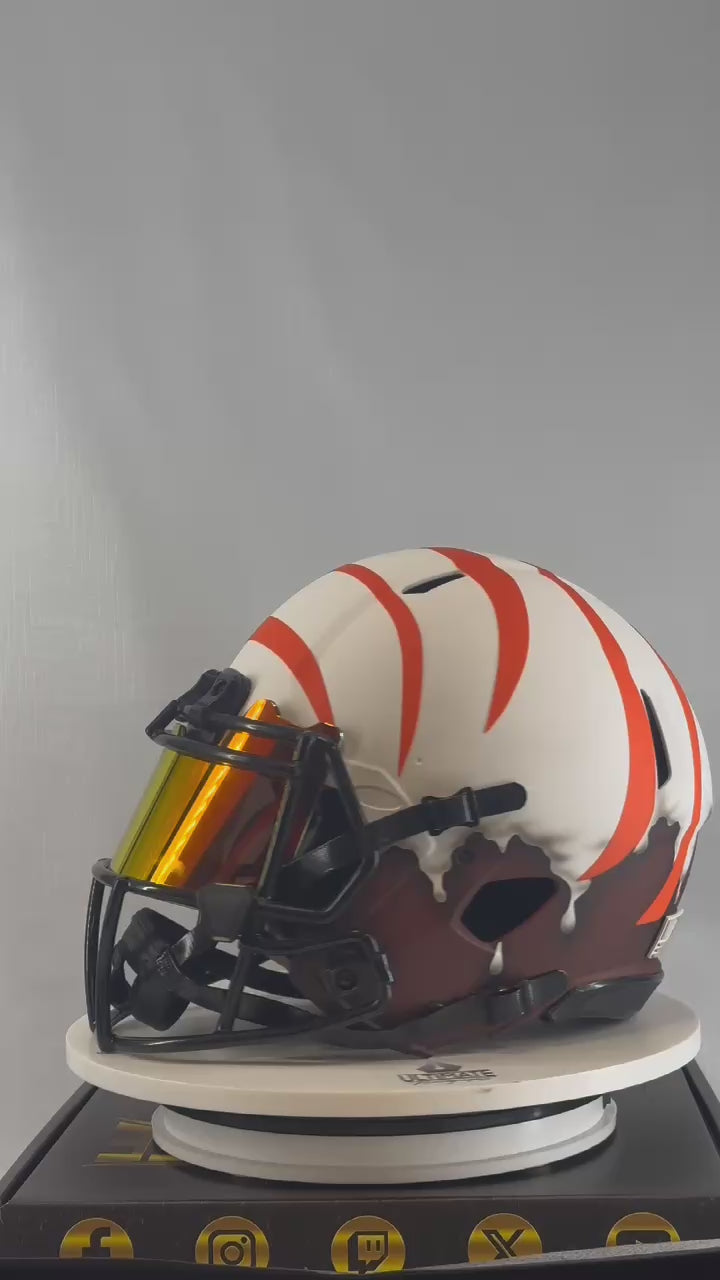 Black and Blue Full Size Helmet Live Break Series