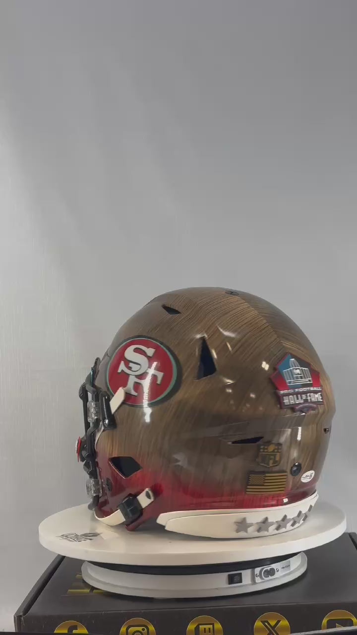 SpeedFlex Autographed Football Helmet Live Break Series