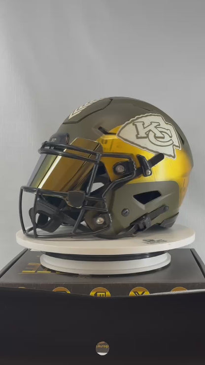 Lottery Autographed Full-Size Helmet Live Break Series