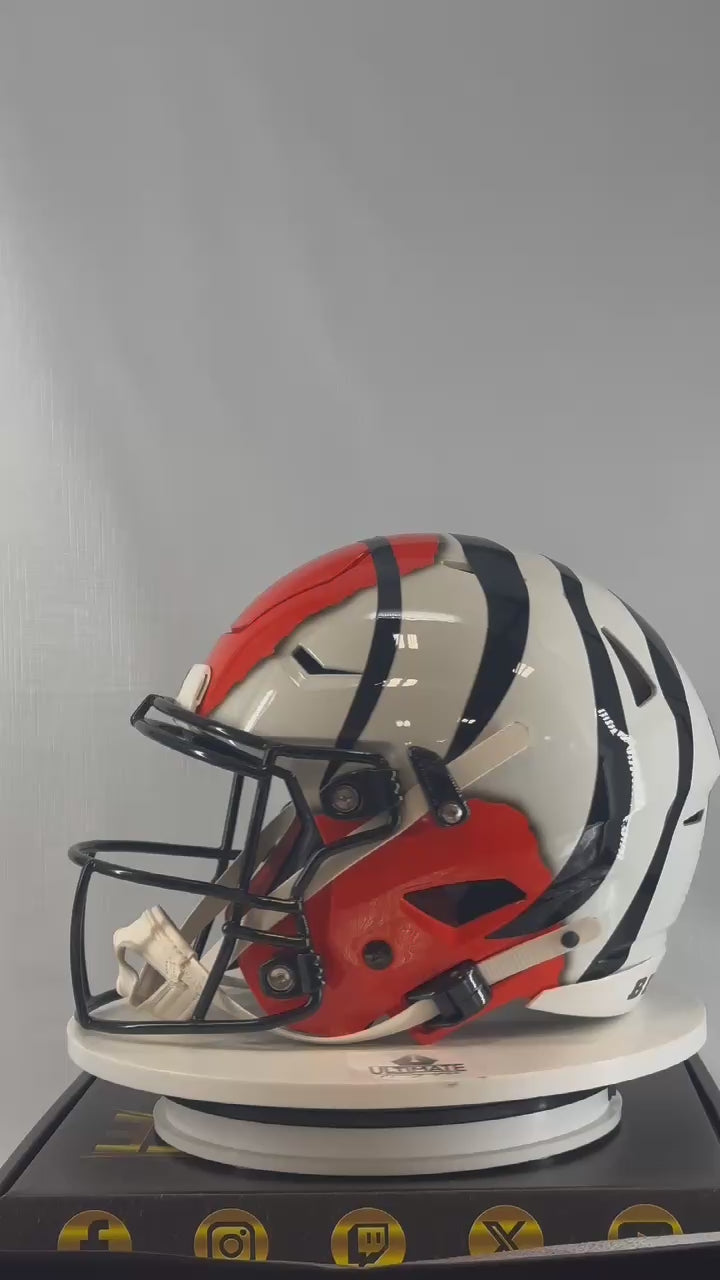 Black and Blue Full Size Helmet Live Break Series