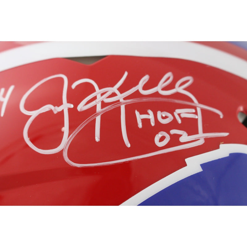 Jim Kelly, Thurman Thomas & Andre Reed Signed Buffalo Bills Pro Authentic Helmet