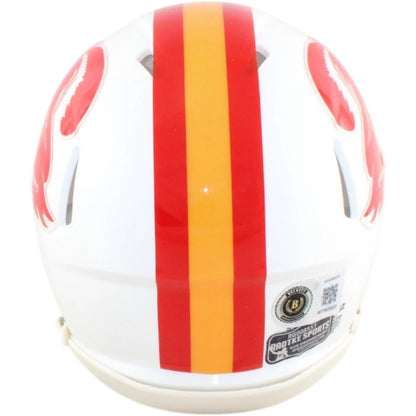 Rob Gronkowski Signed Tampa Bay Buccaneers Throwback Mini Helmet