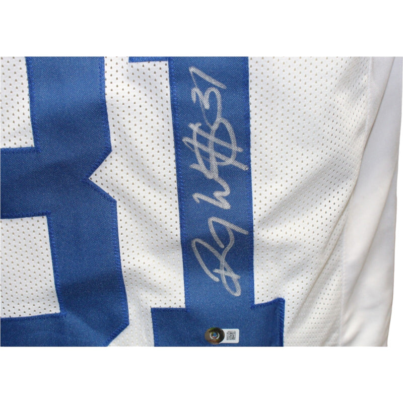 Roy Williams Autographed Dallas Cowboys Pro Style White Jersey