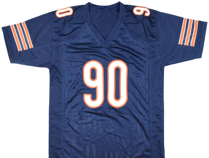 Julius Peppers Autographed Chicago Bears Blue Custom Jersey