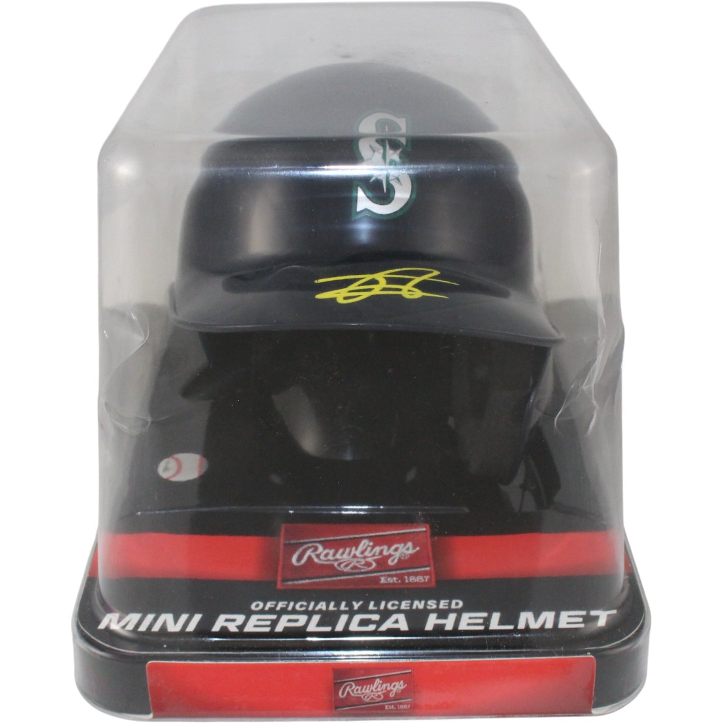 Julio Rodriguez Autographed Seattle Mariners Rawlings Mini Batting Helmet