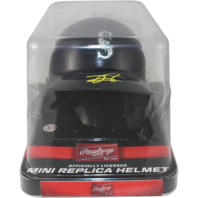 Julio Rodriguez Autographed Seattle Mariners Rawlings Mini Batting Helmet