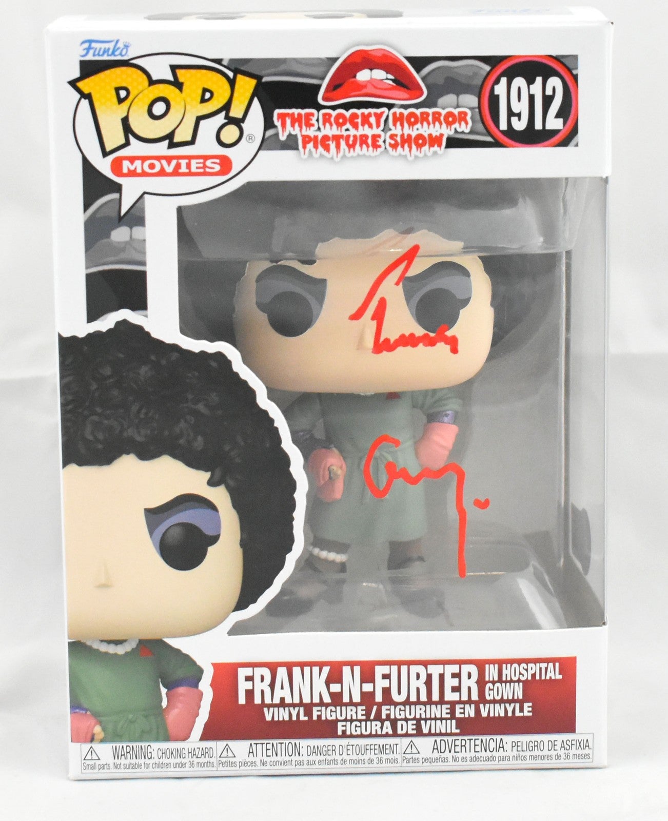 Tim Curry Autographed Frank-N-Furter Rocky Horror Funko Pop #1912