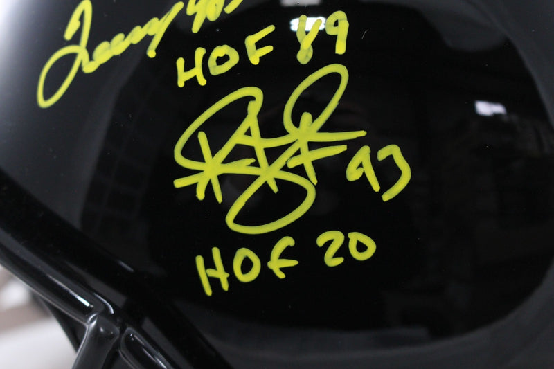 Pittsburgh Steelers HOF Multi-Signed Full Size Authentic VSR4 Helmet (13 Sig)