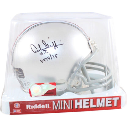 Archie Griffin Signed Ohio State Buckeyes Mini Helmet - Heisman Inscribed