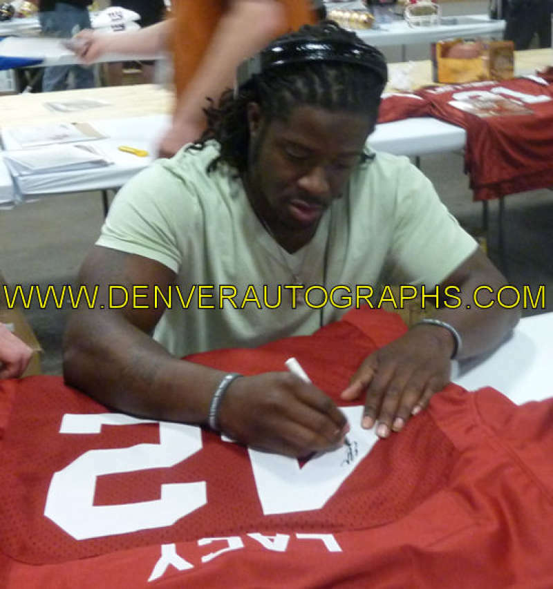Eddie Lacy Alabama Crimson Tide Signed Custom Football Jersey