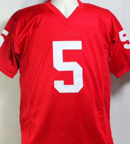 Marquise Brown Autographed Maroon Custom Jersey