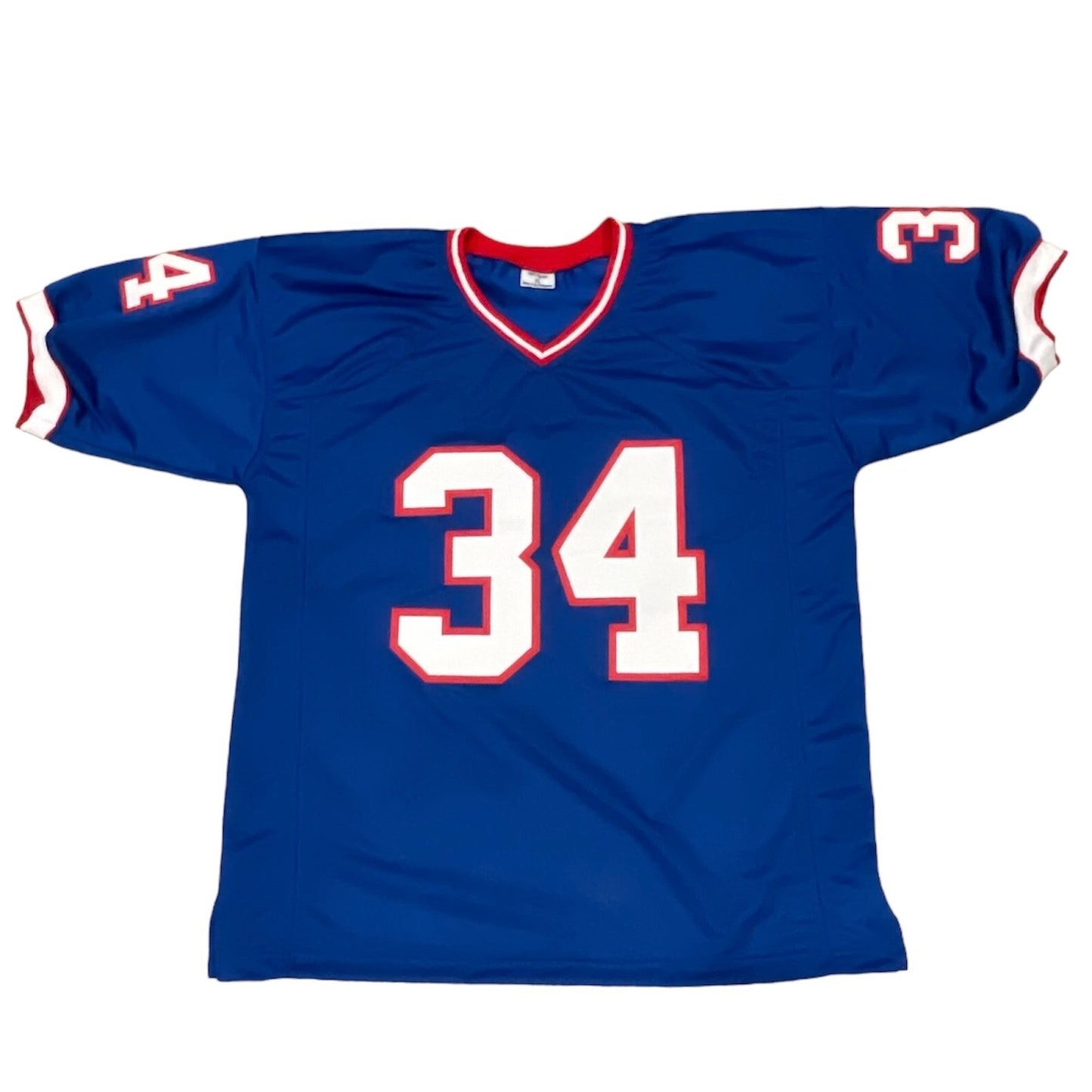 Thurman Thomas Signed Buffalo Bills Custom Autographed Jersey
