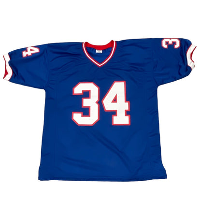 Thurman Thomas Signed Buffalo Bills Custom Autographed Jersey