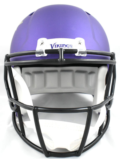 Randy Moss Signed Minnesota Vikings Full Size Speed Helmet - Yellow