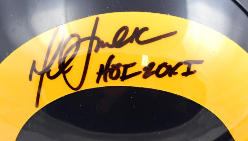 Marshall Faulk Signed St. Louis Rams Throwback Mini Helmet