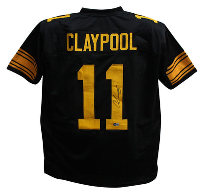 Chase Claypool Signed Pittsburgh Steelers Color Rush Custom Jersey