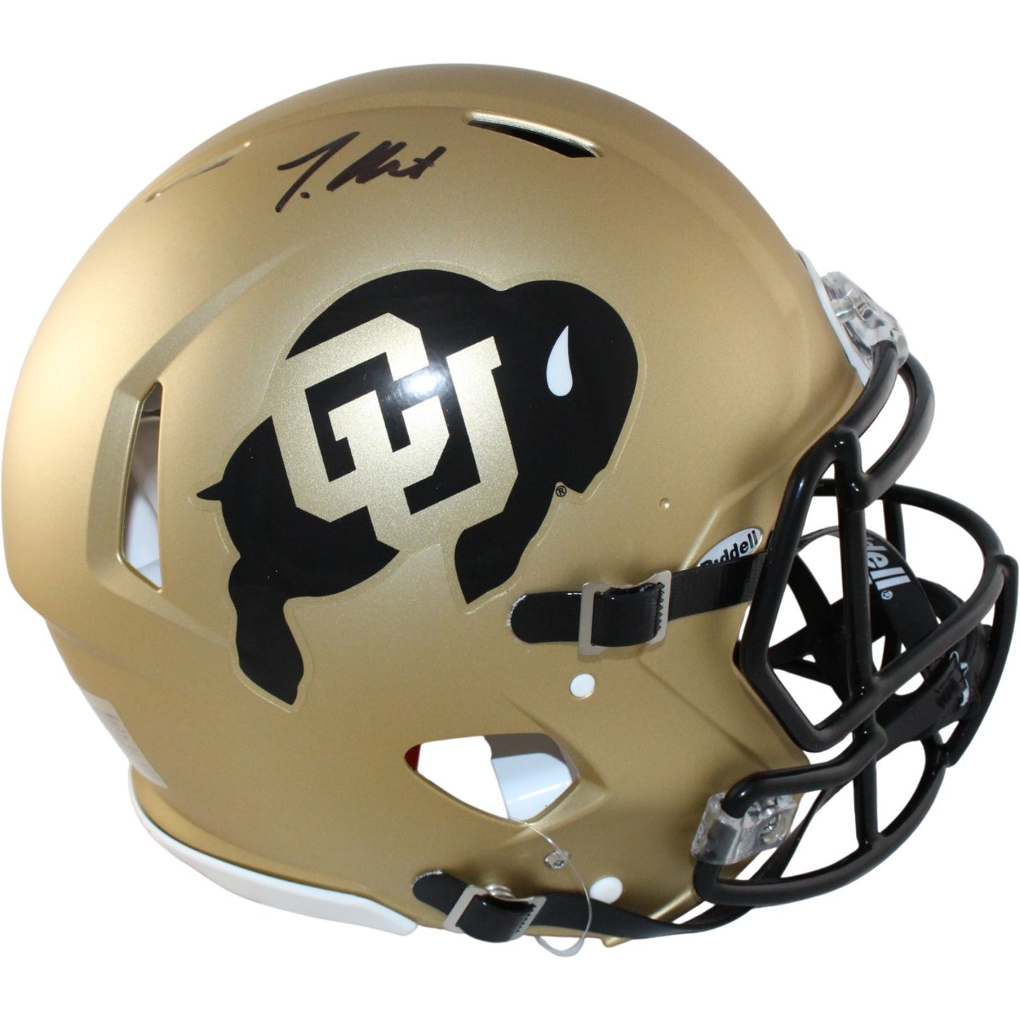 Travis Hunter Autographed Colorado Buffaloes Full Size Authentic Helmet