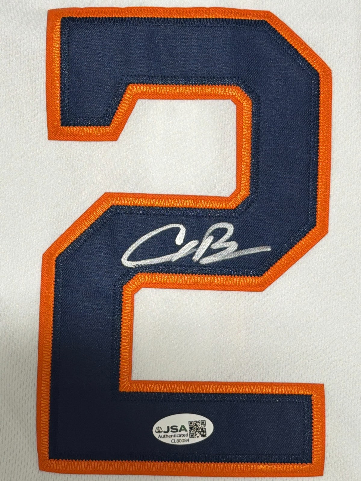Alex Bregman Autographed Houston Astros Custom Replica Jersey