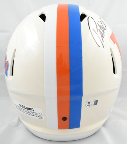 Patrick Surtain II Autographed Denver Broncos Retro Full Size Helmet