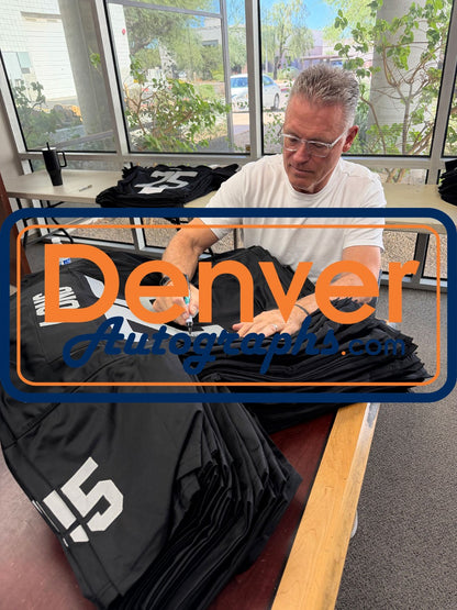 Howie Long Signed Pro Style Black Jersey (Beckett Witnessed)