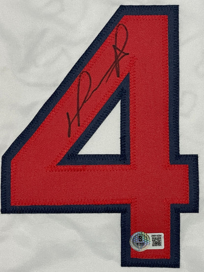 David Ortiz Signed Boston Red Sox Custom Baseball Jersey (Beckett BAS)