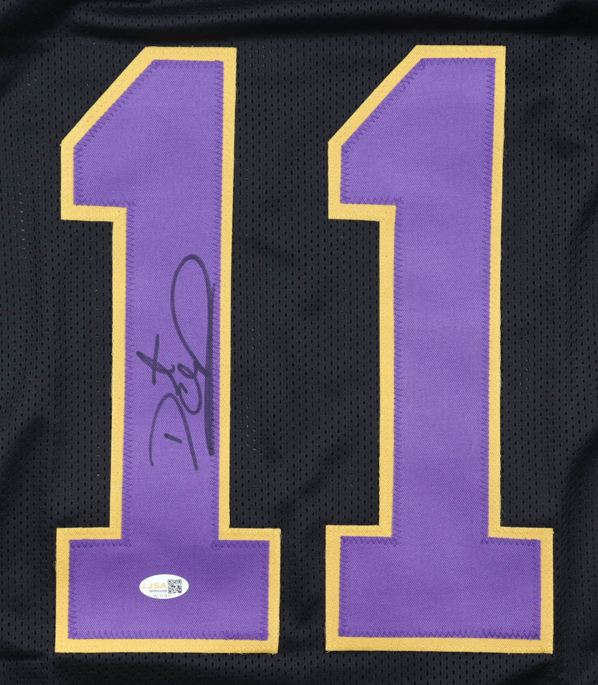 Daunte Culpepper Signed Minnesota Vikings Black Custom Jersey