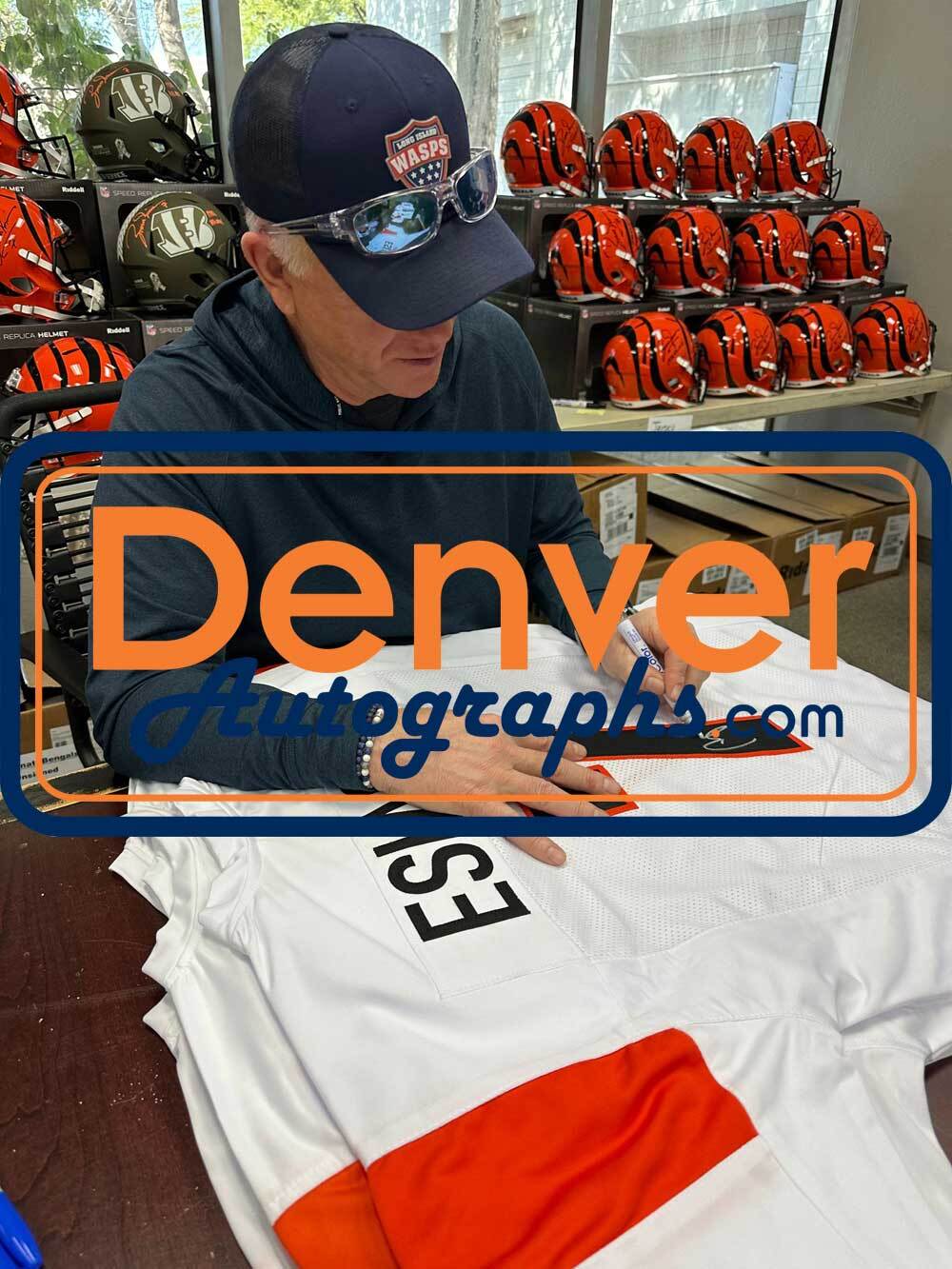 Boomer Esiason Autographed Cincinnati Bengals Pro Style Jersey (Beckett)