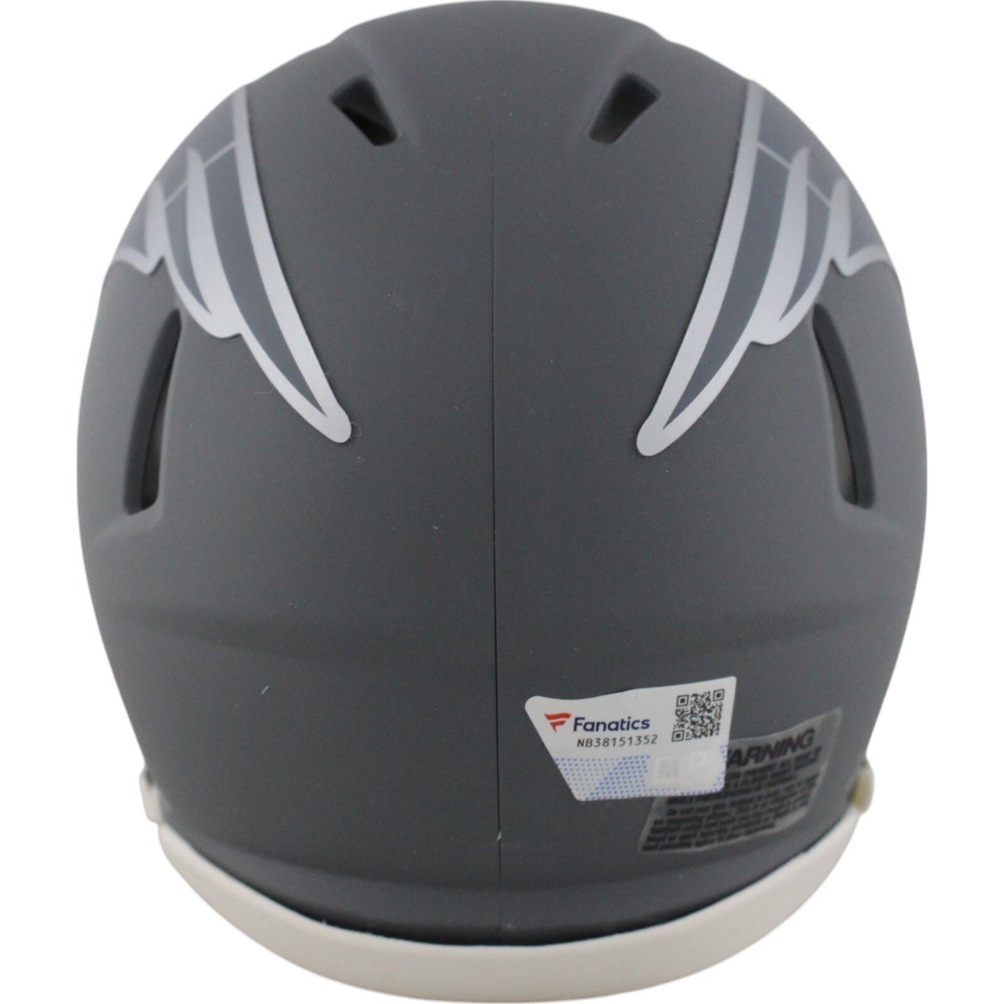 Tom Brady Autographed New England Patriots Slate Mini Helmet (Fanatics)