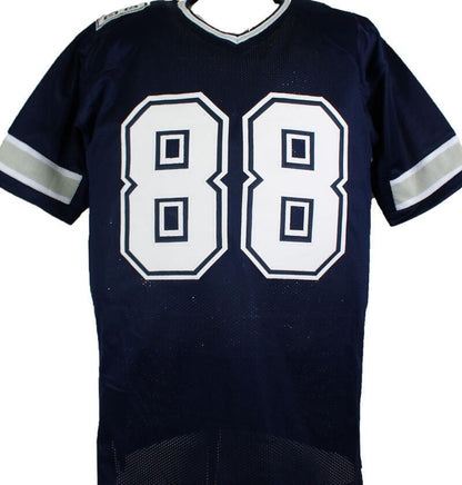 Michael Irvin Signed Dallas Cowboys Blue Custom Jersey