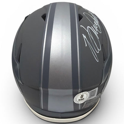 Bruce Smith Signed Buffalo Bills Slate Mini Helmet