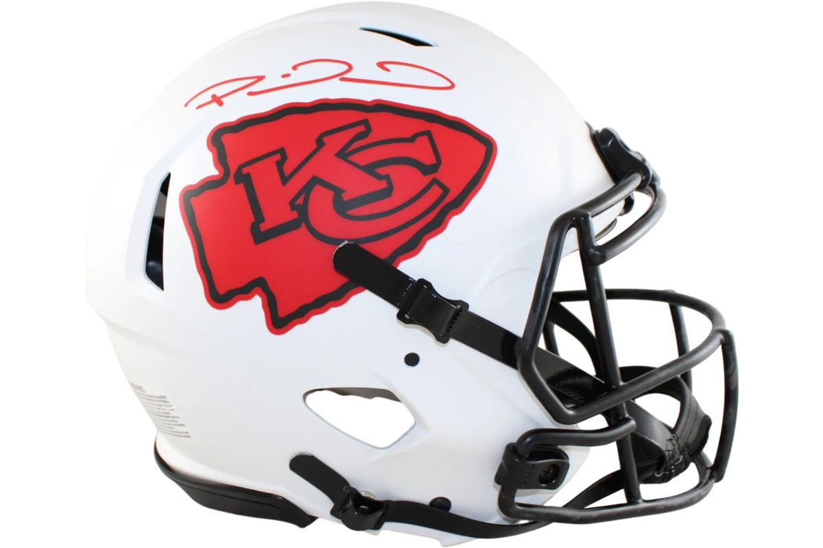 Patrick Mahomes Signed Kansas City Chiefs Lunar Proline Helmet