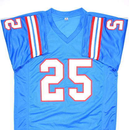 Bubba McDowell Signed Custom Blue Jersey