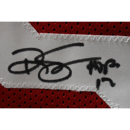 Ralph Sampson Autographed Custom Red Basketball Jersey (HOF Inscription)