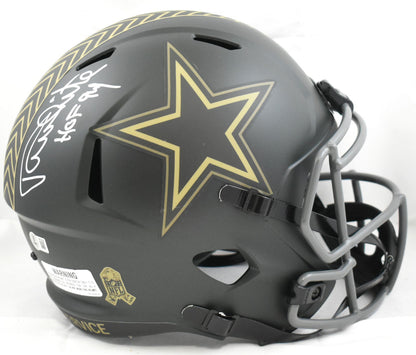 Randy White Autographed Dallas Cowboys Full Size 2025 Salute to Service Helmet