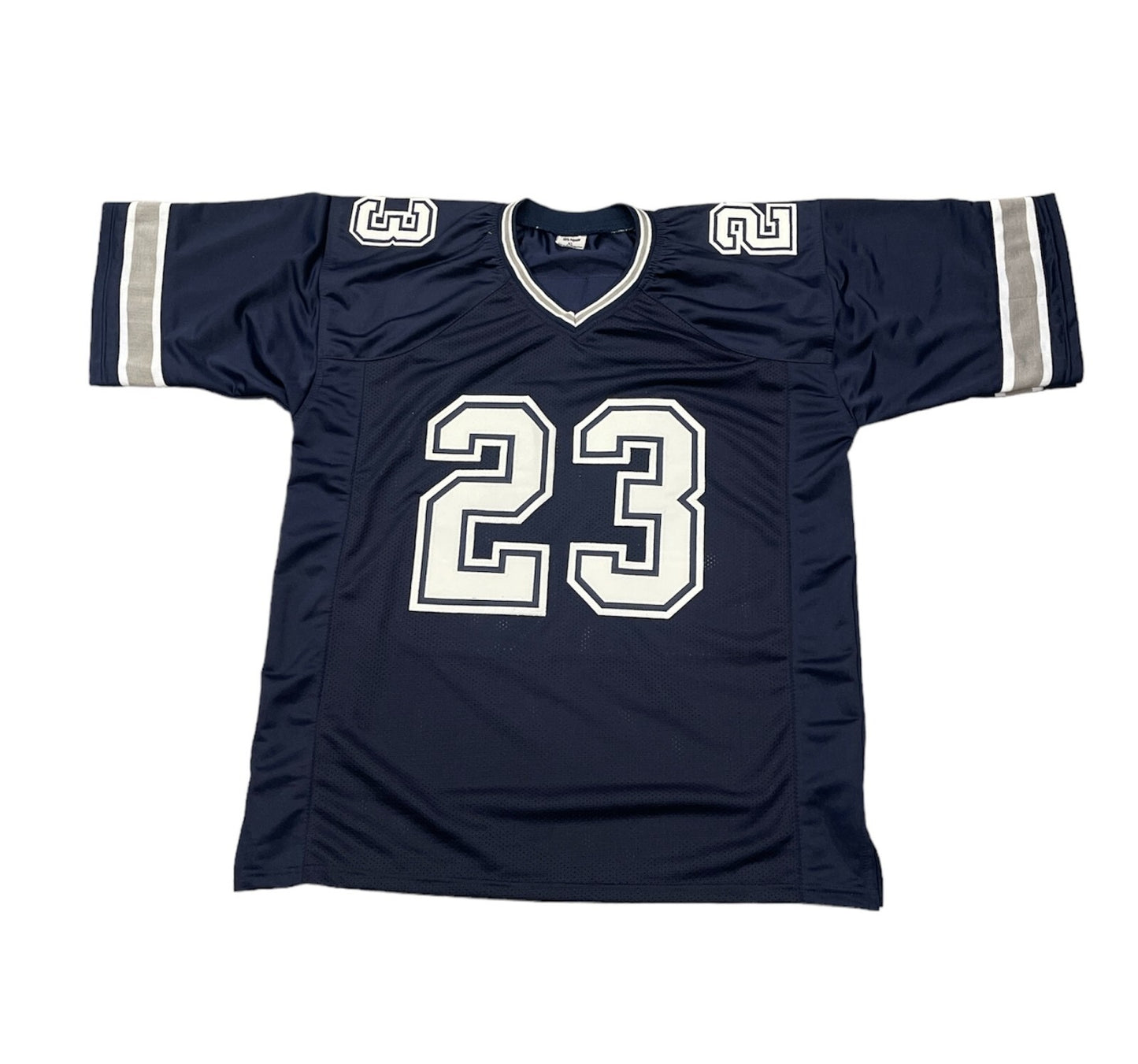 Rico Dowdle Signed Dallas Cowboys Custom Jersey (Beckett COA)