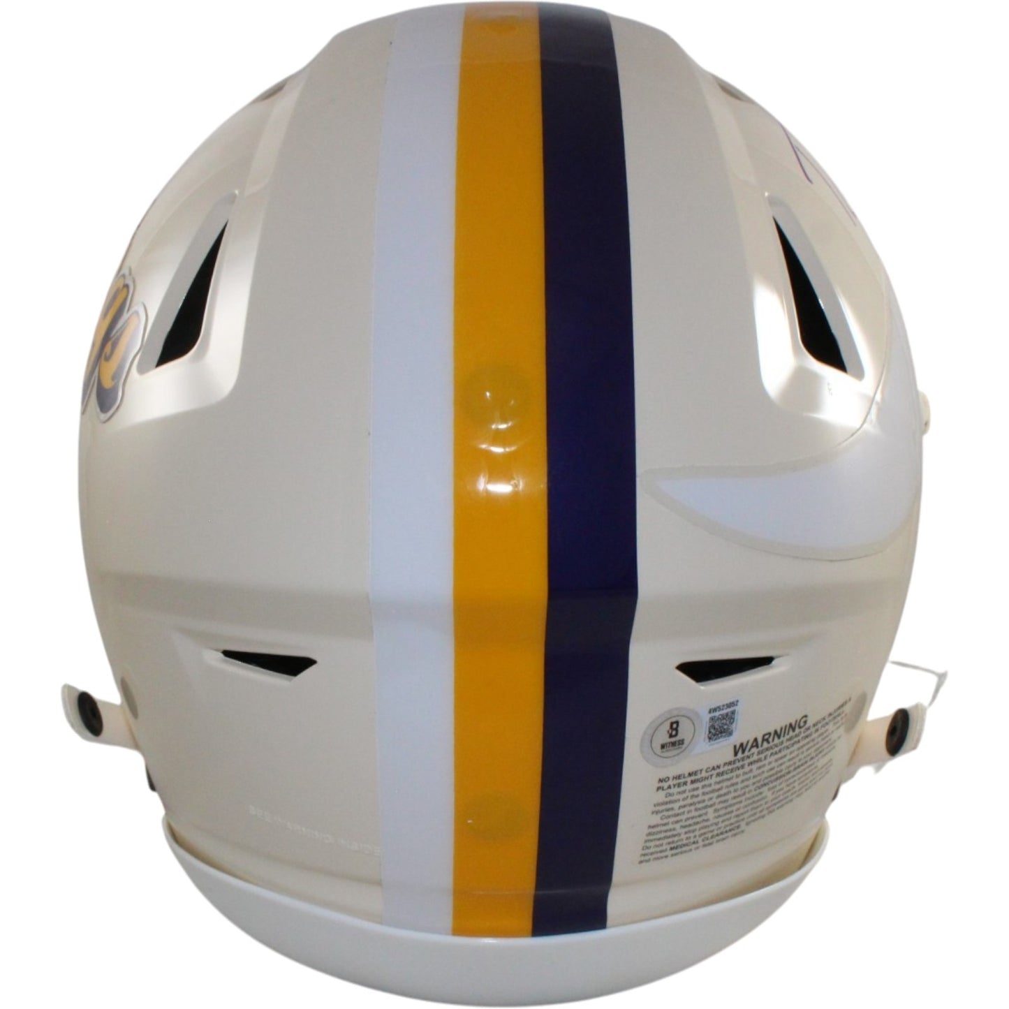 Randy Moss Autographed Minnesota Vikings Full Size SpeedFlex Retro Helmet