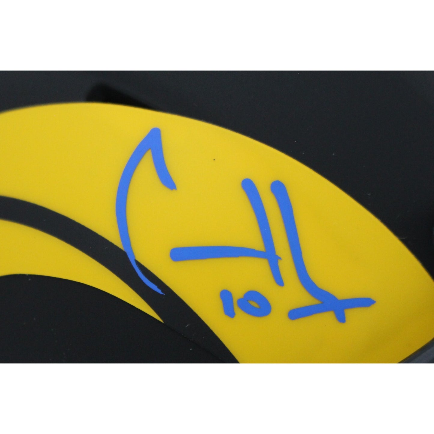 Cooper Kupp Signed Los Angeles Rams Eclipse Mini Helmet