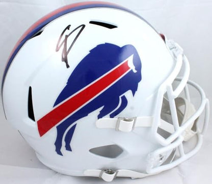 Stefon Diggs Autographed Buffalo Bills Full Size Speed Replica Helmet