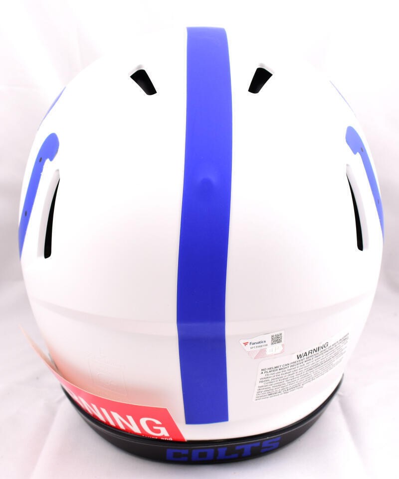 Anthony Richardson Signed Indianapolis Colts Lunar Speed Authentic Helmet