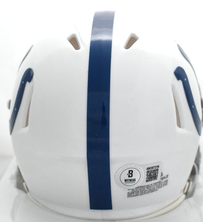Jonathan Taylor Autographed Indianapolis Colts Speed Mini Helmet