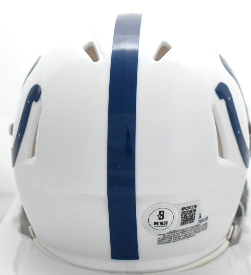 Jonathan Taylor Autographed Indianapolis Colts Speed Mini Helmet