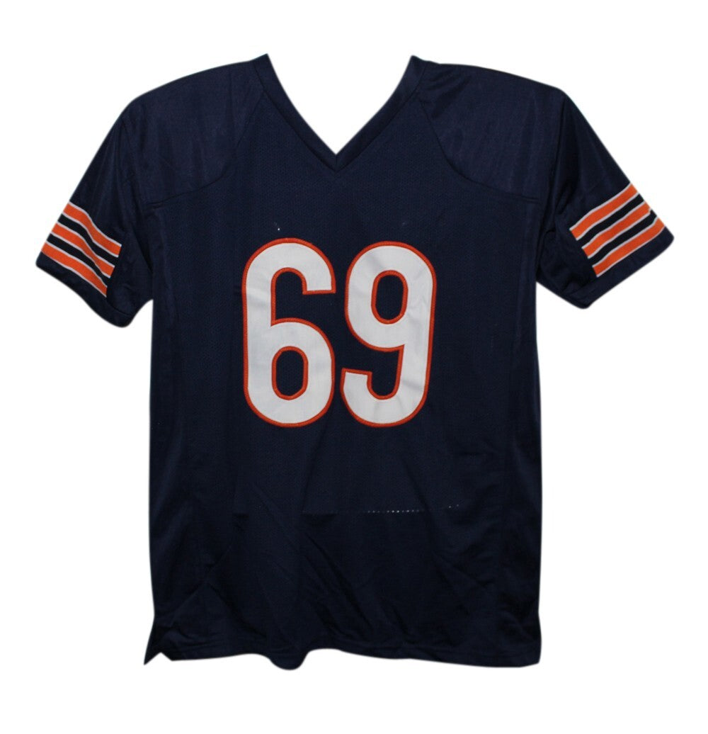 Jared Allen Signed Chicago Bears Custom Football Jersey Beckett COA