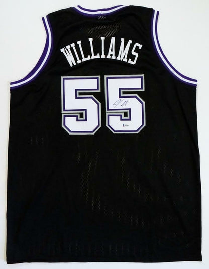 Jason Williams Signed Black Custom Basketball Jersey